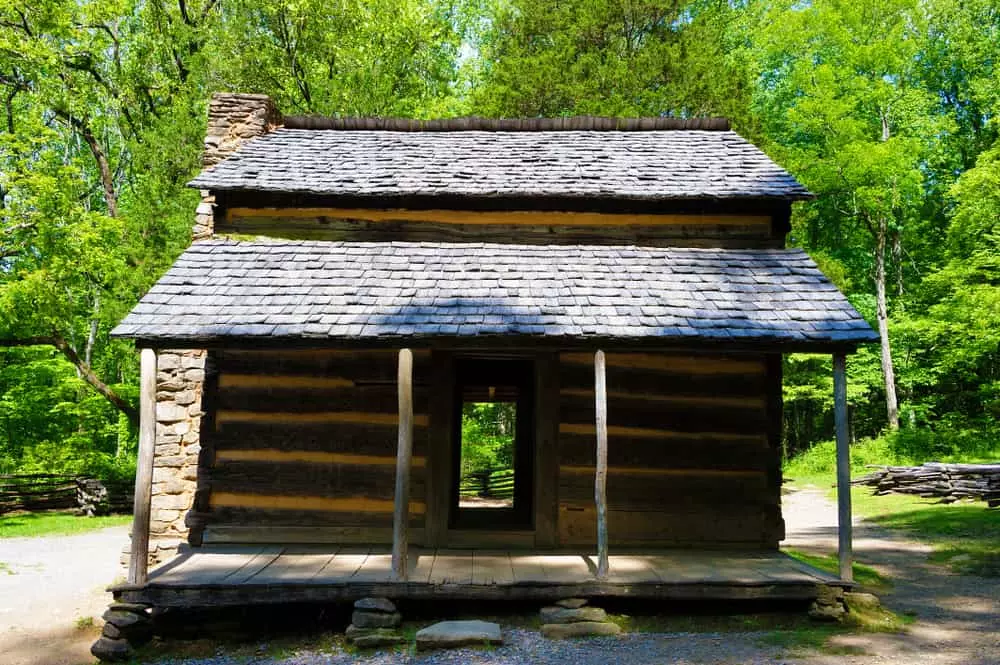 Looking into John Oliver Cabin
