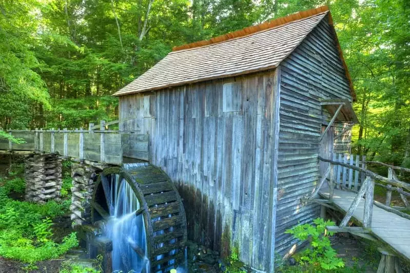 The John P. Cable Mill in Cades Cove