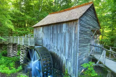 The John P. Cable Mill in Cades Cove