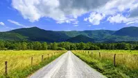 Gorgeous view from Cades Cove Loop Road