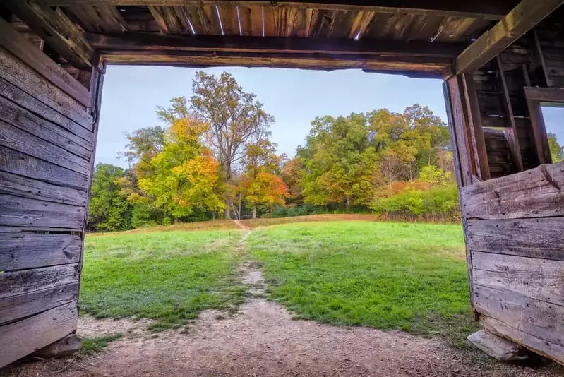 Historic building in Cades Cove.