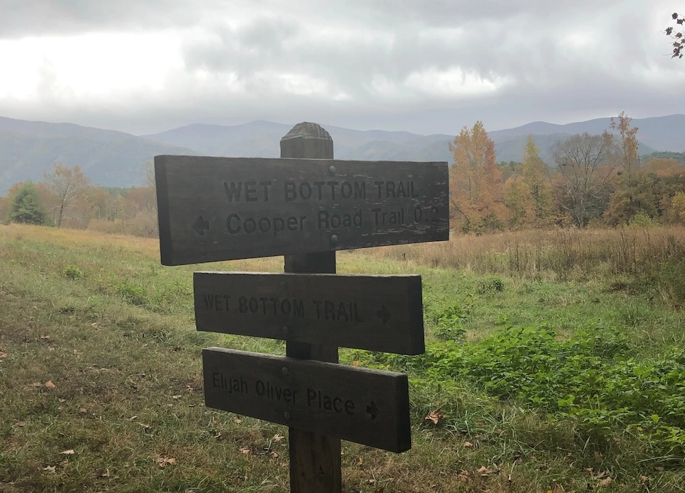 wet bottom trail