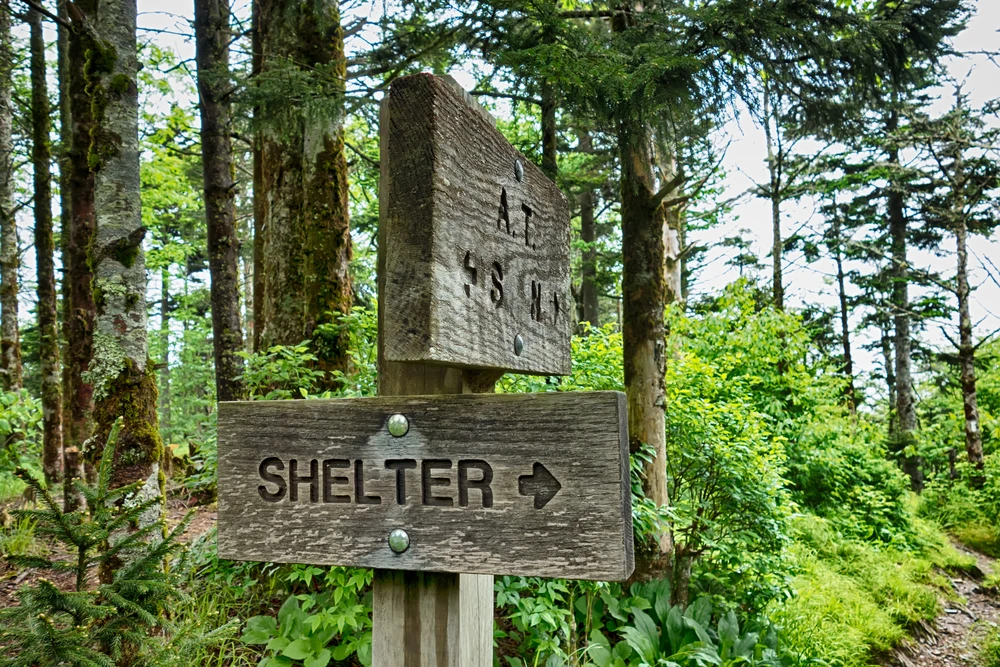 appalachian trail shelter