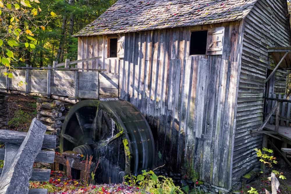The Cable Mill in Cades Cove in the Smoky Mountains.
